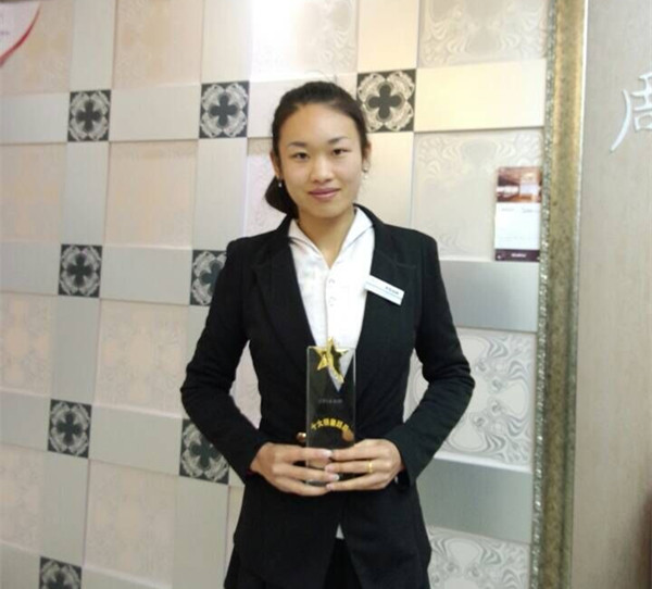 楚楚风云榜之十大销售明星风采----钦州盛琴